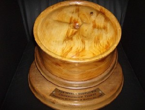 The world famous pie trophy