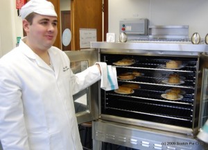 A hopeful baker and his pies