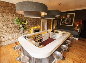 The bar at Twelve Picardy Place