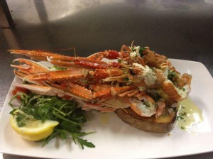 Scottish ingredients such as langoustines are championed at Arisaig