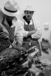 Local produce such as beef from Grierson Farm is important to Graeme