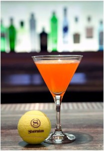 Never mind new balls. Try One Square's new cocktail, the Love 40