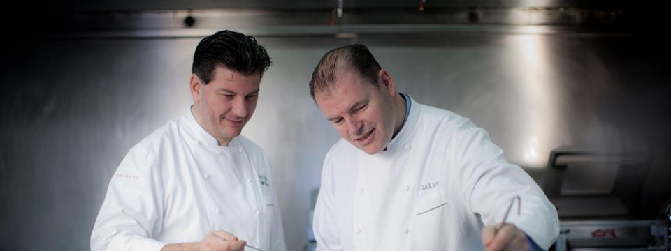 The Galvin brothers run several Michelin-starred restaurants