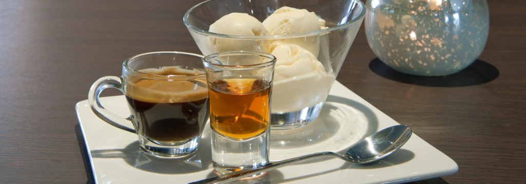 The affogato is a hit at George Street Bar and Grill