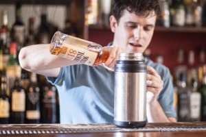 Henry Yates of The Boliermaker in Nottingham won the Wild Turkey cocktail Competition