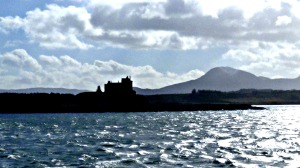 Duart Castle from the ferry to Mull