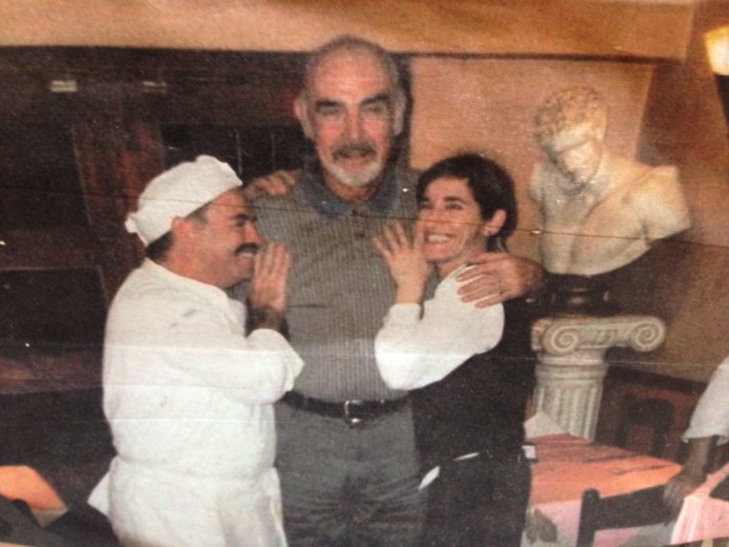 Sean Connery at Ciao Roma
