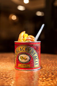 A black treacle cocktail at Heads and Tales: does what it says on the tin.