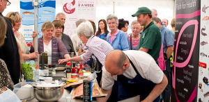 The Seafood Pavilion is a hugely popular part of the Taste of Grampian.