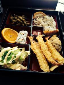 Bento boxes are one of the many attractions at Dundee's Oshibori.