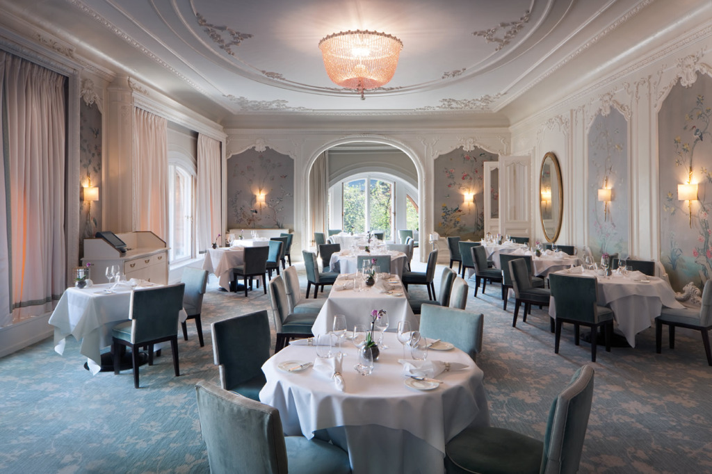 The Pompadour by Galvin has one of Edinburgh's most famous dining rooms.