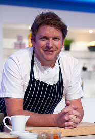 James Martin: trademark cheeky smile firmly in place.