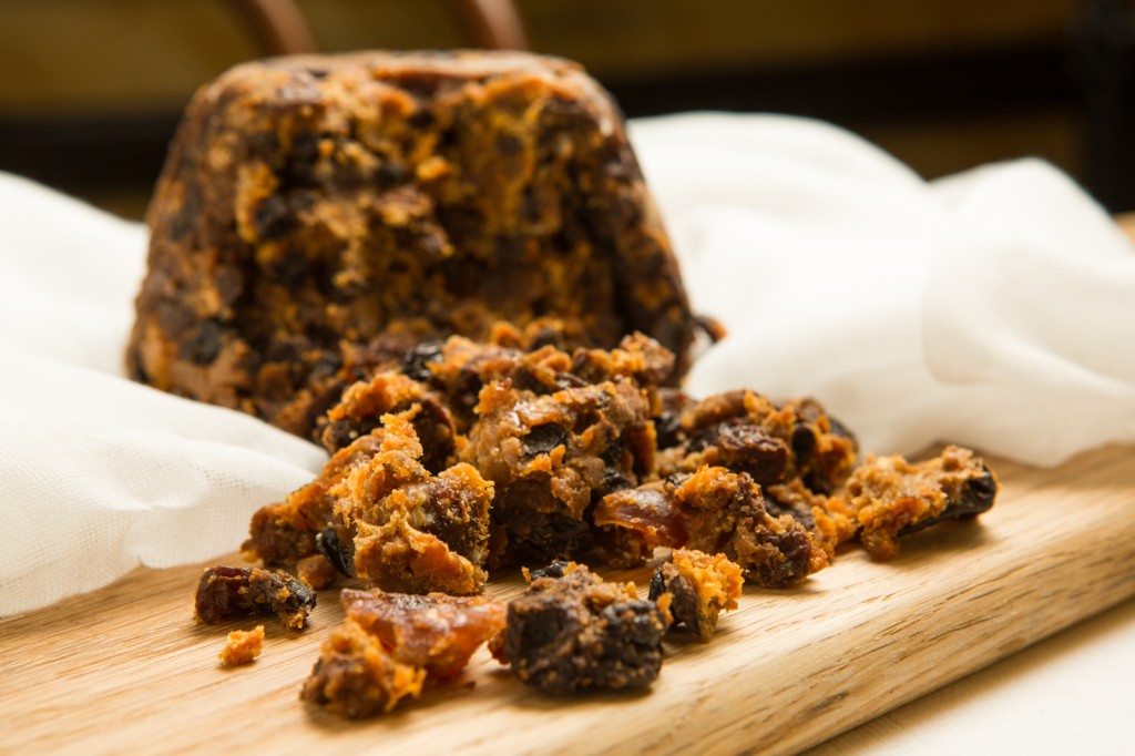 Feeling fruity? Try the Cafe St Honore Christmas Pudding (Photo: Paul Johnston Copper mango)