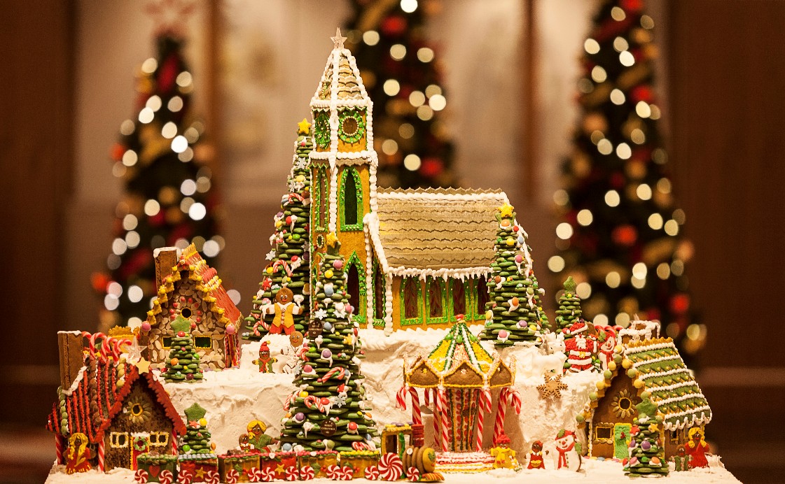 The pastry chefs at One Square can work wonders with gingerbread.
