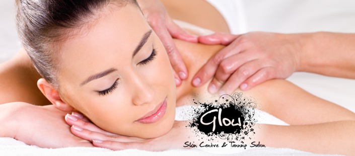 Relax with a soothing massage at Glow Skin Centre and Tanning Salon.
