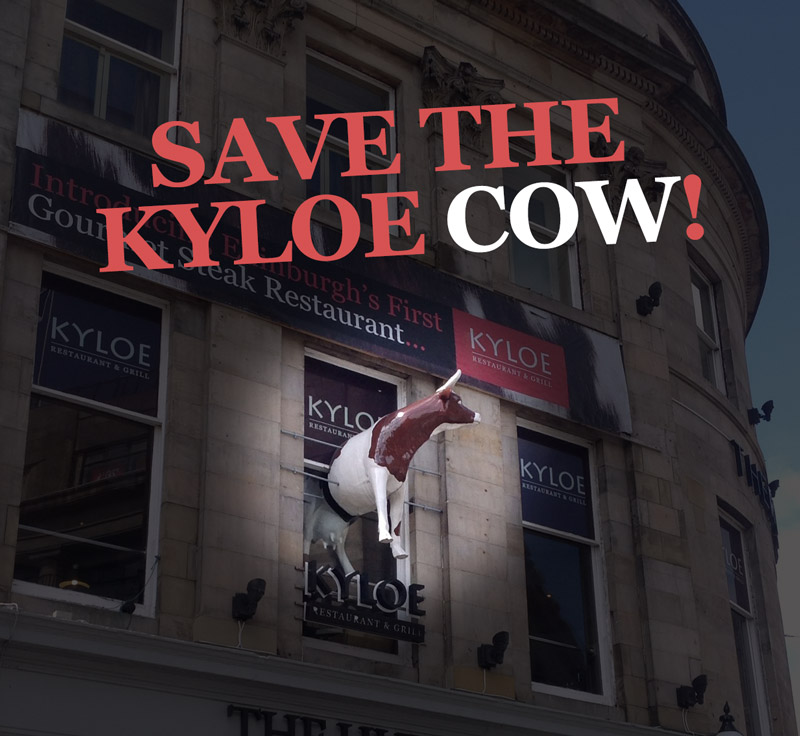 Alas, Kylie the Kyloe cow is no more.