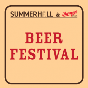 May's party with Summerhall and Barney's Beer is one of several beer festivals over the next few weeks.