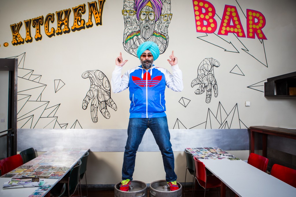 Hardeep will be talking about getting in VDeep Pic: Paul Johnston at Copper Mango