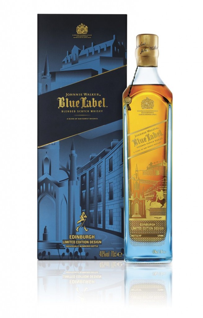 johnnie walker blue label edinburgh