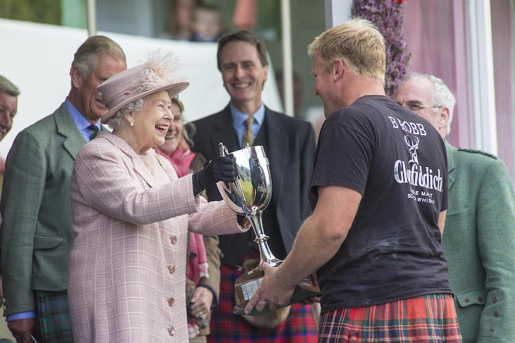 Queen at the Braemar Gathering