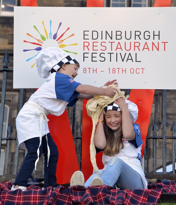 Kids can get hands-on at Edinburgh Restaurant Festival.