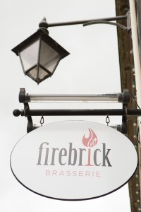 Firebrick sign