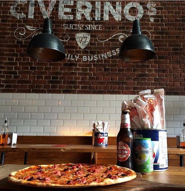 Anytime is pizza time at Civerinos.