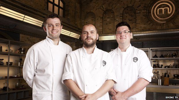 Jamie with the other finalists from last year's MasterChef The Professionals.