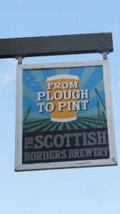 Plough to pint sign