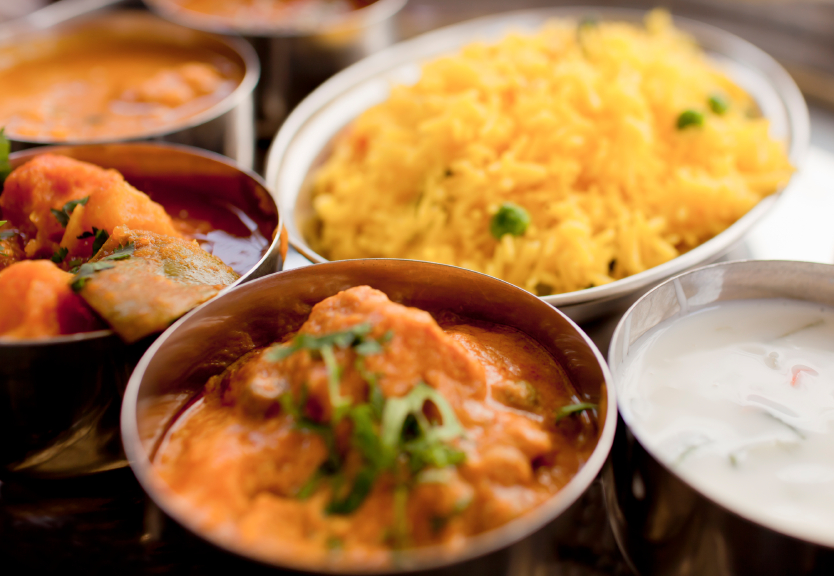 Indian restaurant bookings
