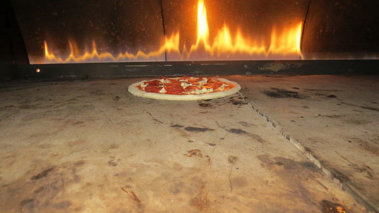 Getting toasty in the Tutto Matto ovens.