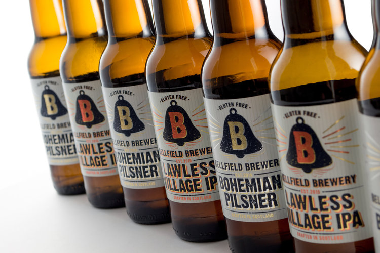 The first beers from Edinburgh's new Bellfield Brewery.