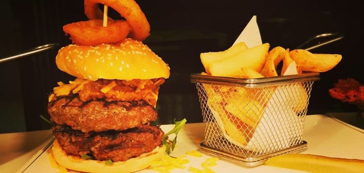 Get your teeth into a burger stack at Belted Burgers.