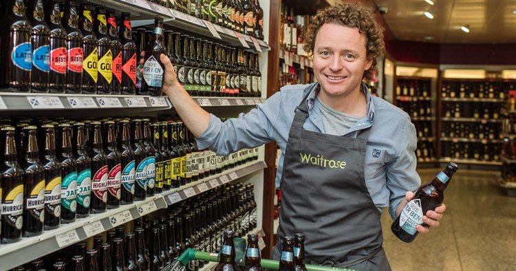 Tom Kitchin gets the Yer Bens in at Waitrose.