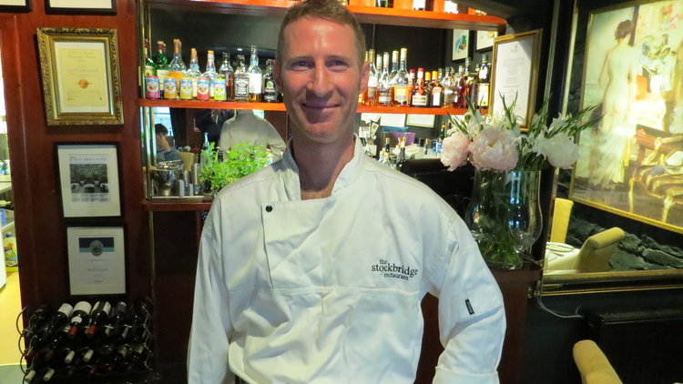 Jason Gallagher: chef proprietor at The Stockbridge Restaurant.