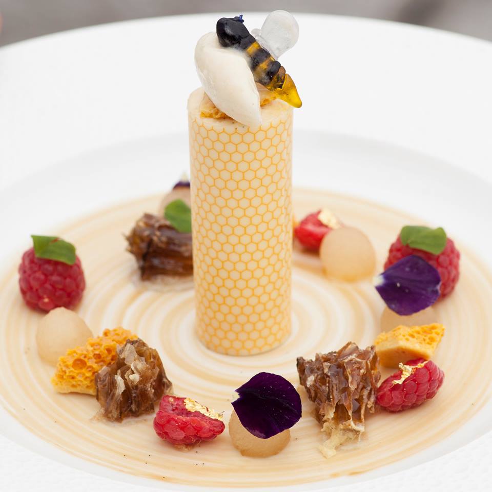 The hard work of the Balmoral's bees comes to fruition at the hands of the pastry chefs.