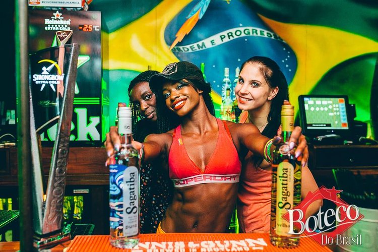 The Boteco do Brasil crew never leave the party early.