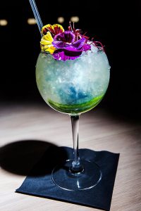 Flower power: herbs and flowers are on the cocktail menu at Epicurean.