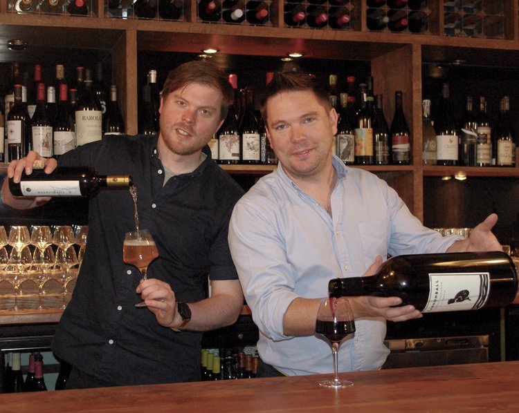 Good Brothers: Rory and Graeme Sutherland spread the gospel of natural wines.