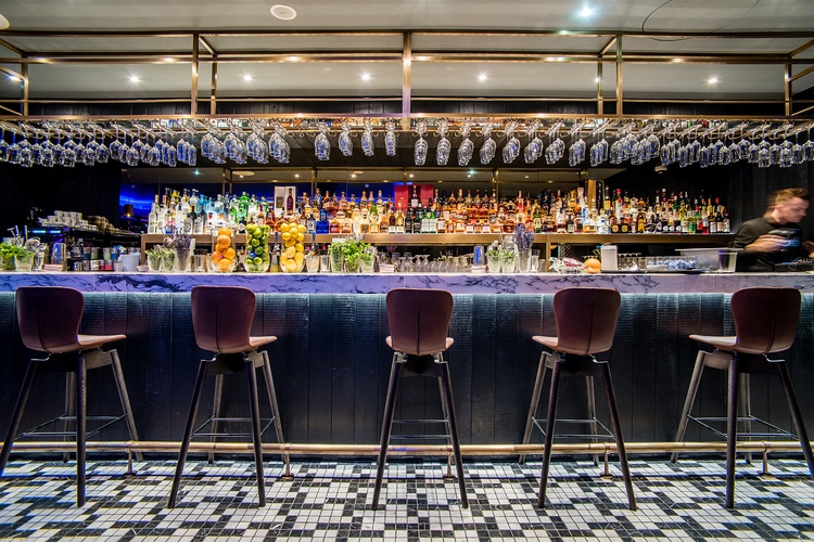Epicurean: the new bar at G&V Royal Mile Hotel Edinburgh.