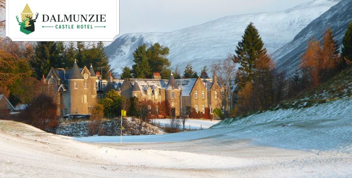 Get cosy at Dalmunzie this winter.