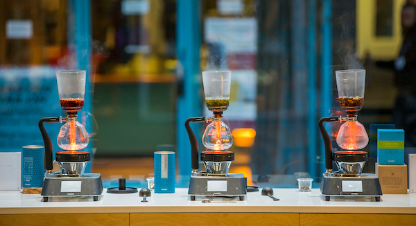 Science meets a cuppa at eteaket on Rose Street. Pic: Chris Watt.