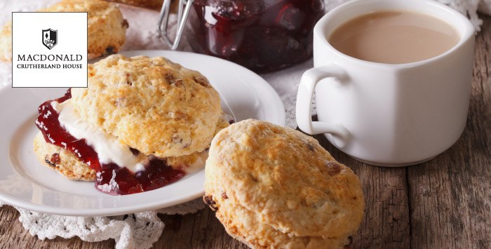 Cream tea tastes twice as good when it is wet and windy outside. Fact.