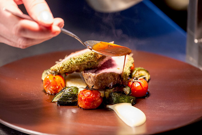 Casual fine dining is the name of the game at Purslane.
