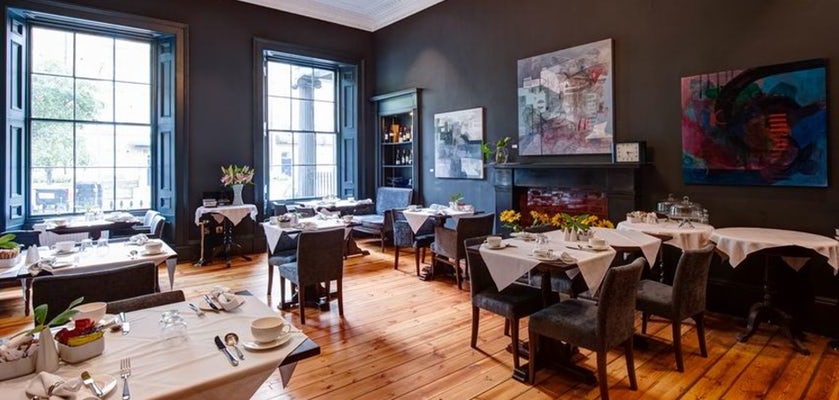 The Dining Room at No 11 Brasserie.