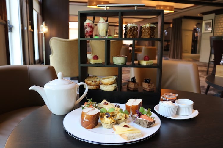 afternoon tea at The Terrace, Hilton Grosvenor