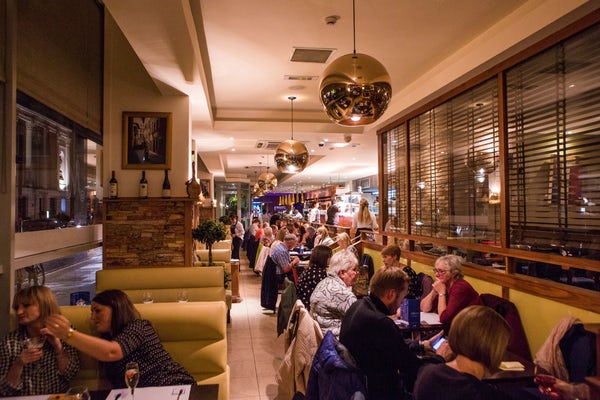 Mediterraneo festive restaurant meals in Glasgow
